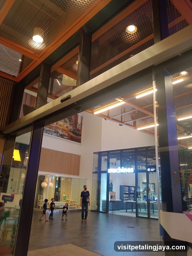 Shopping Mall Interior View