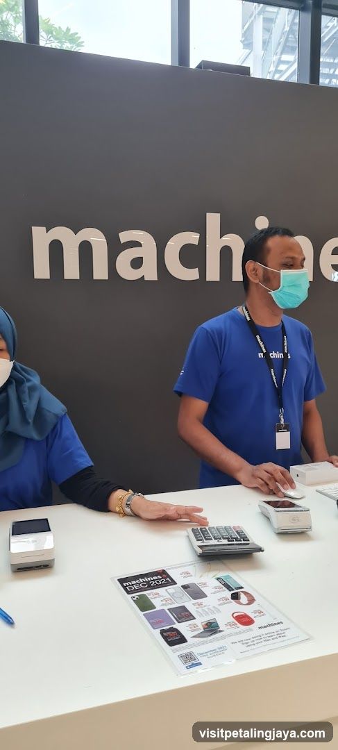 machines counter scene