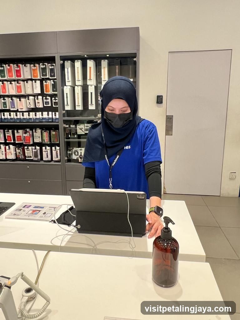 Store Interior with Staff