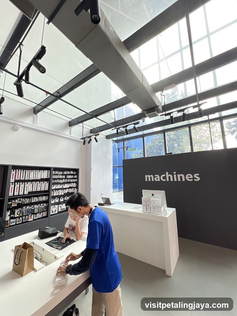 machines store interior