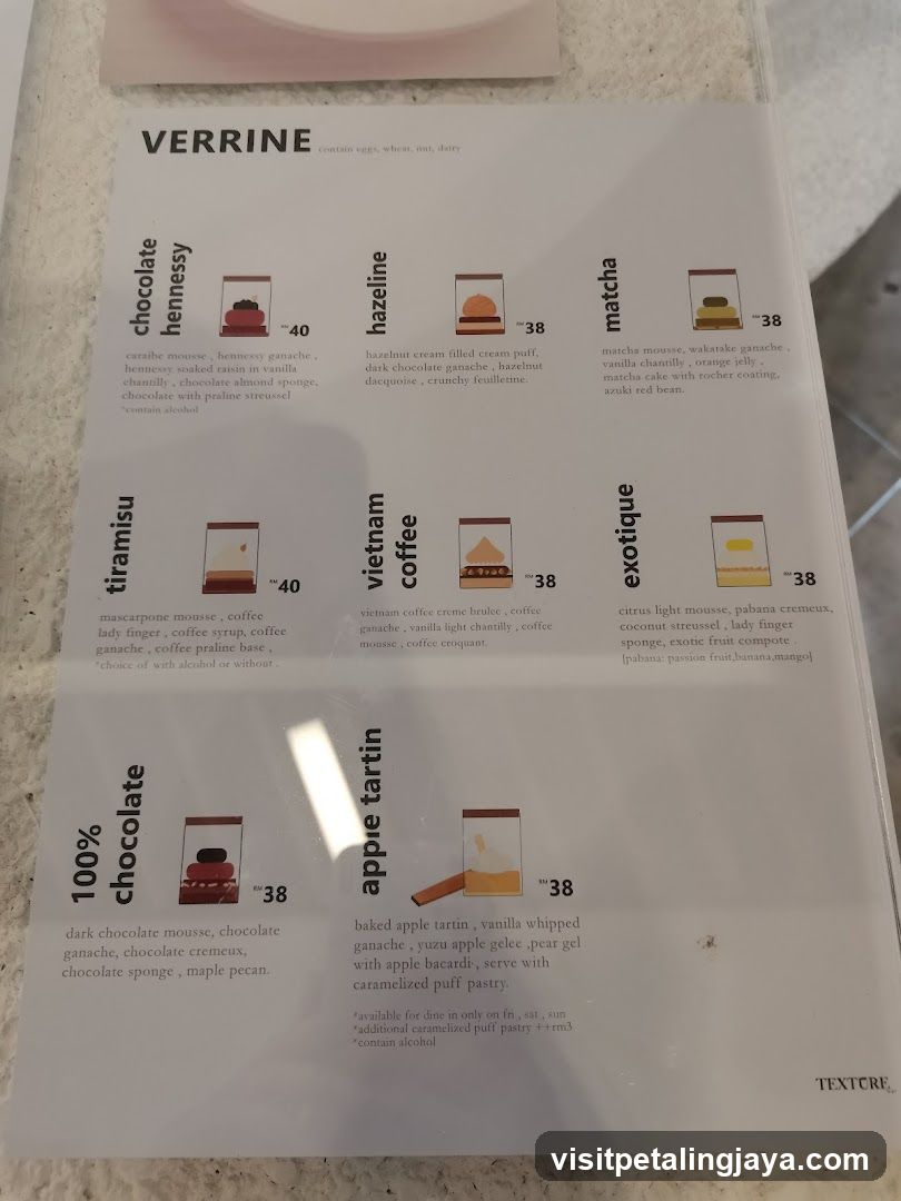 Verrine Menu