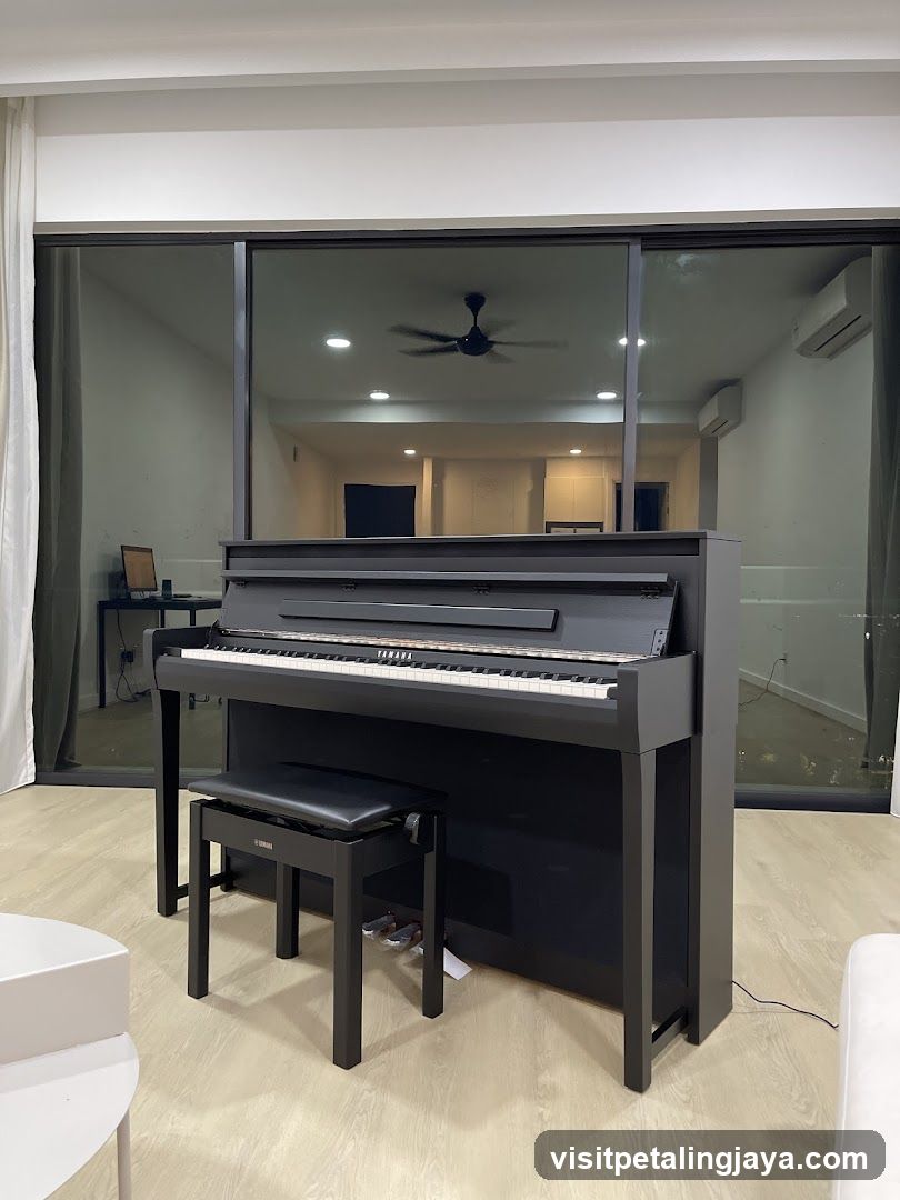 Piano in Modern Interior