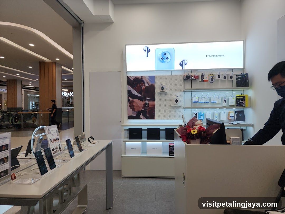 Electronics Store Interior