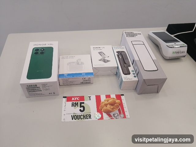 Electronics and Voucher Display