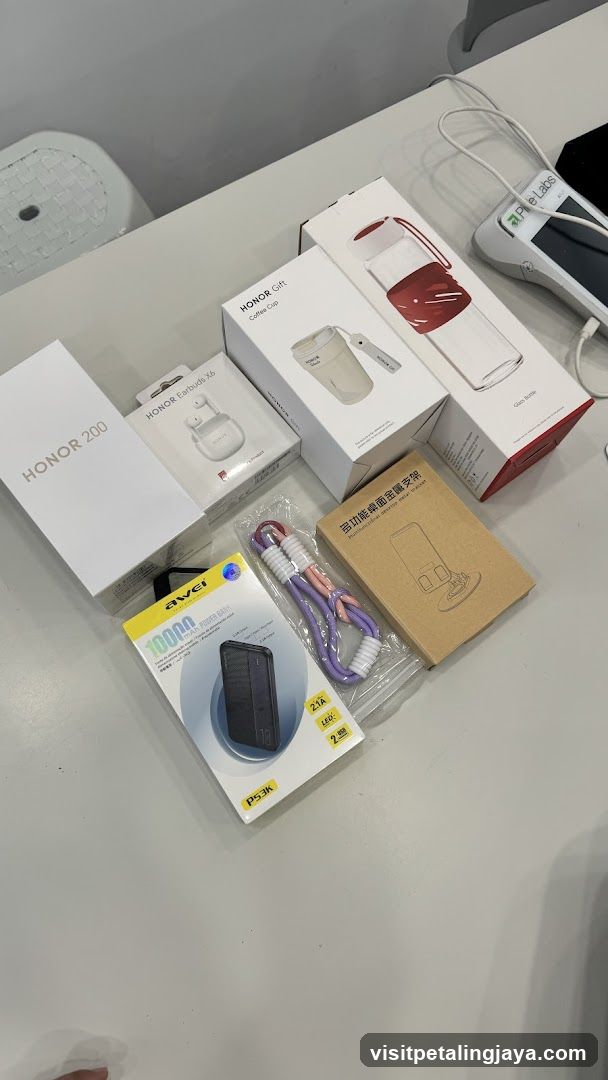 Tech Accessories and Electronics Display