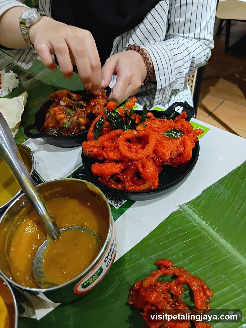 Indian Street Food Spread