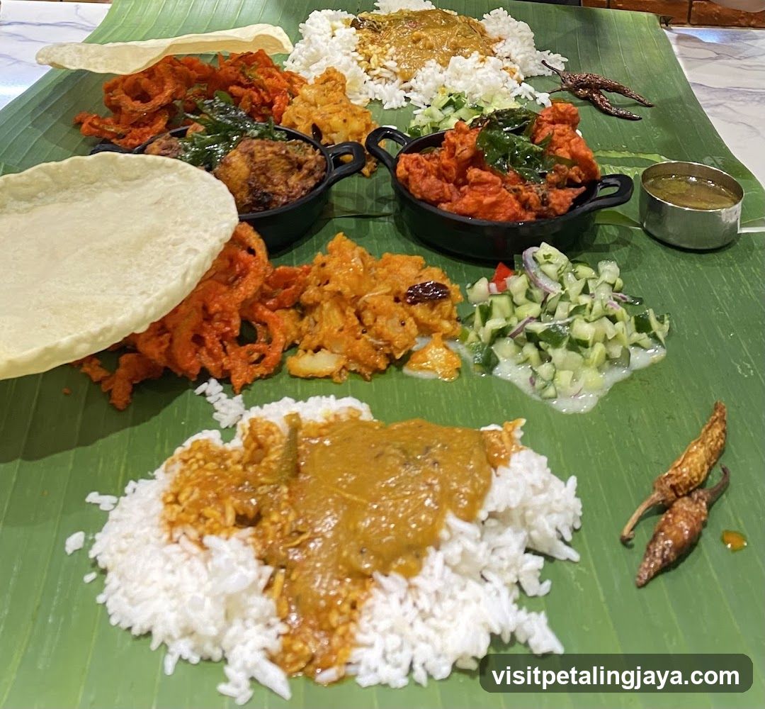 South Indian Thali Meal