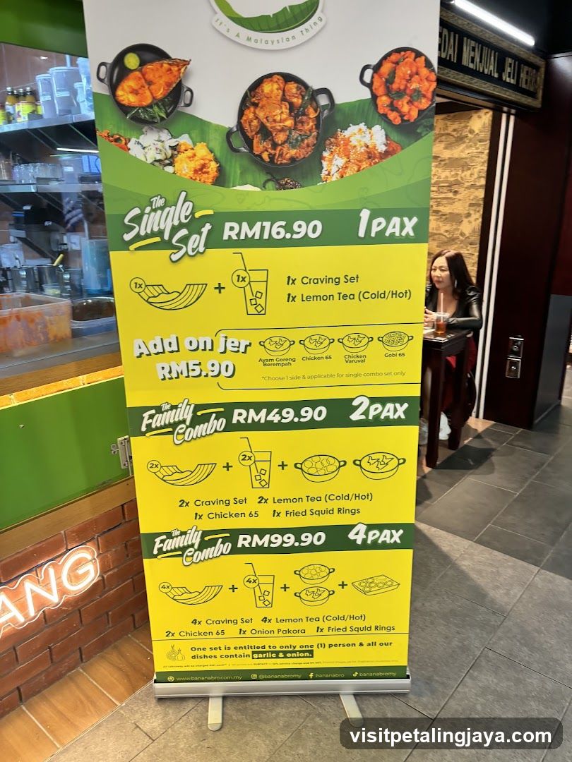 Food Menu Board