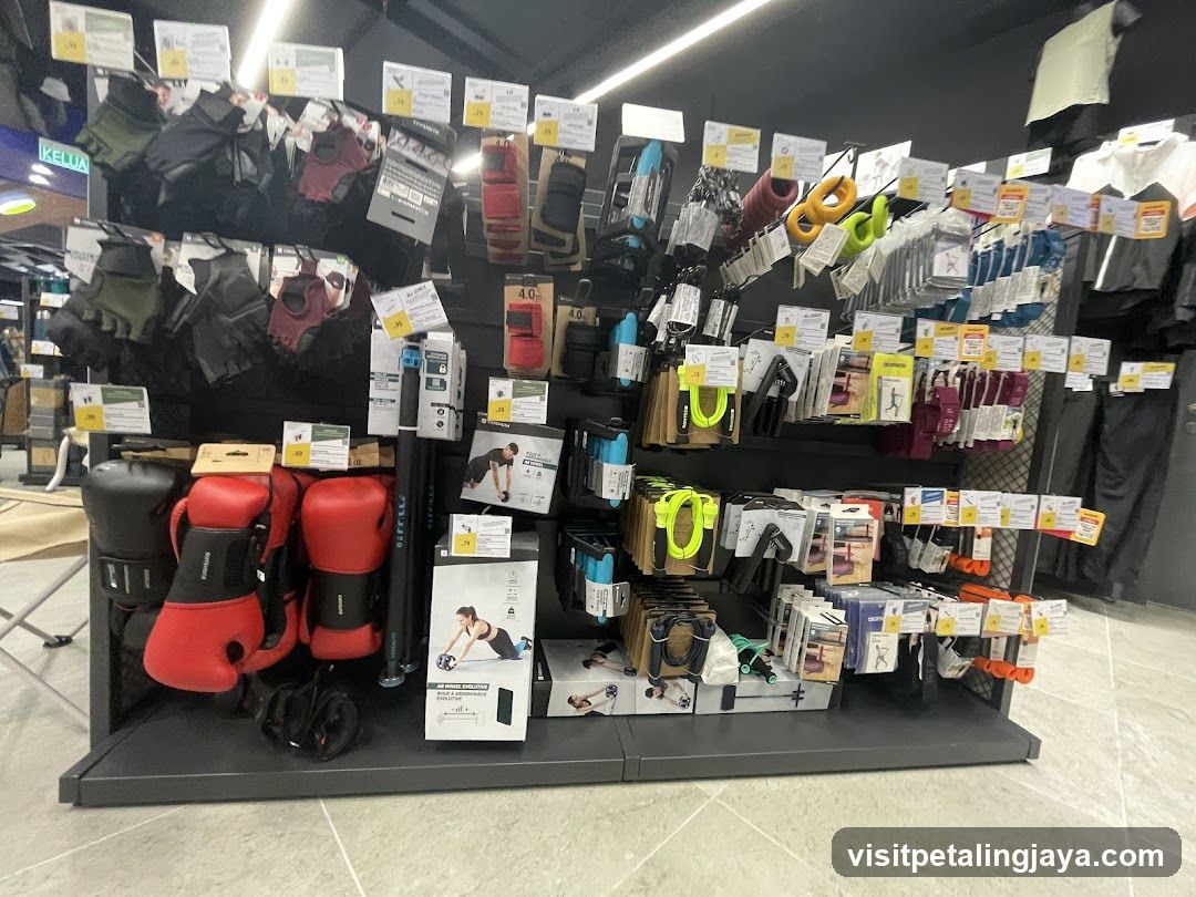 Fitness Equipment Display