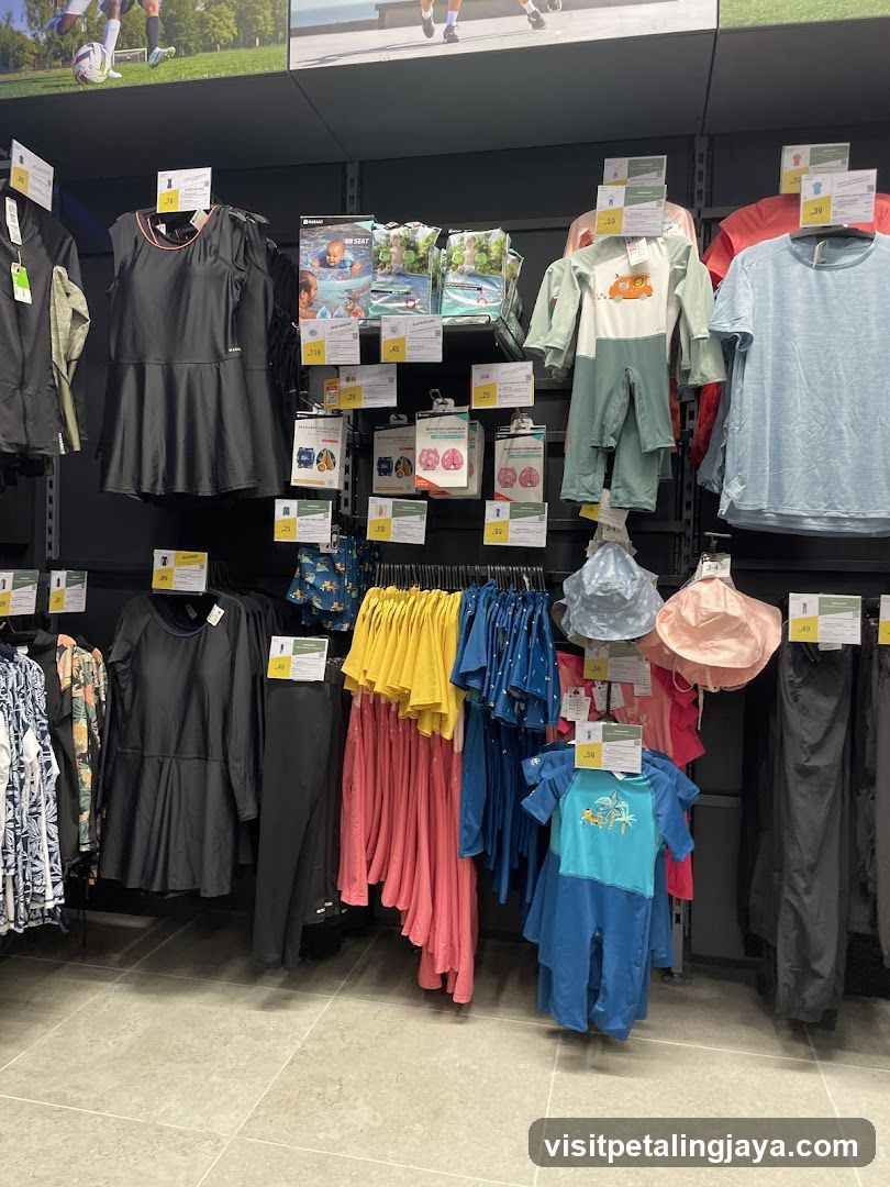 Children's Clothing Display
