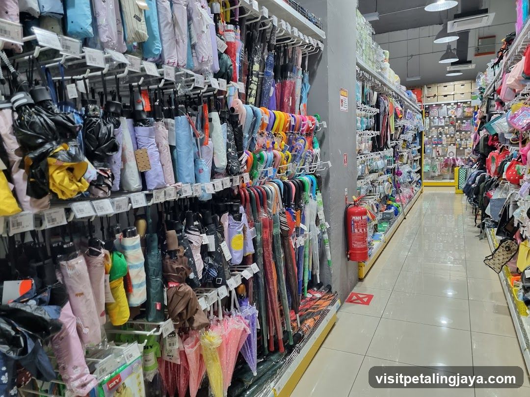 Umbrella and Accessories Store Interior