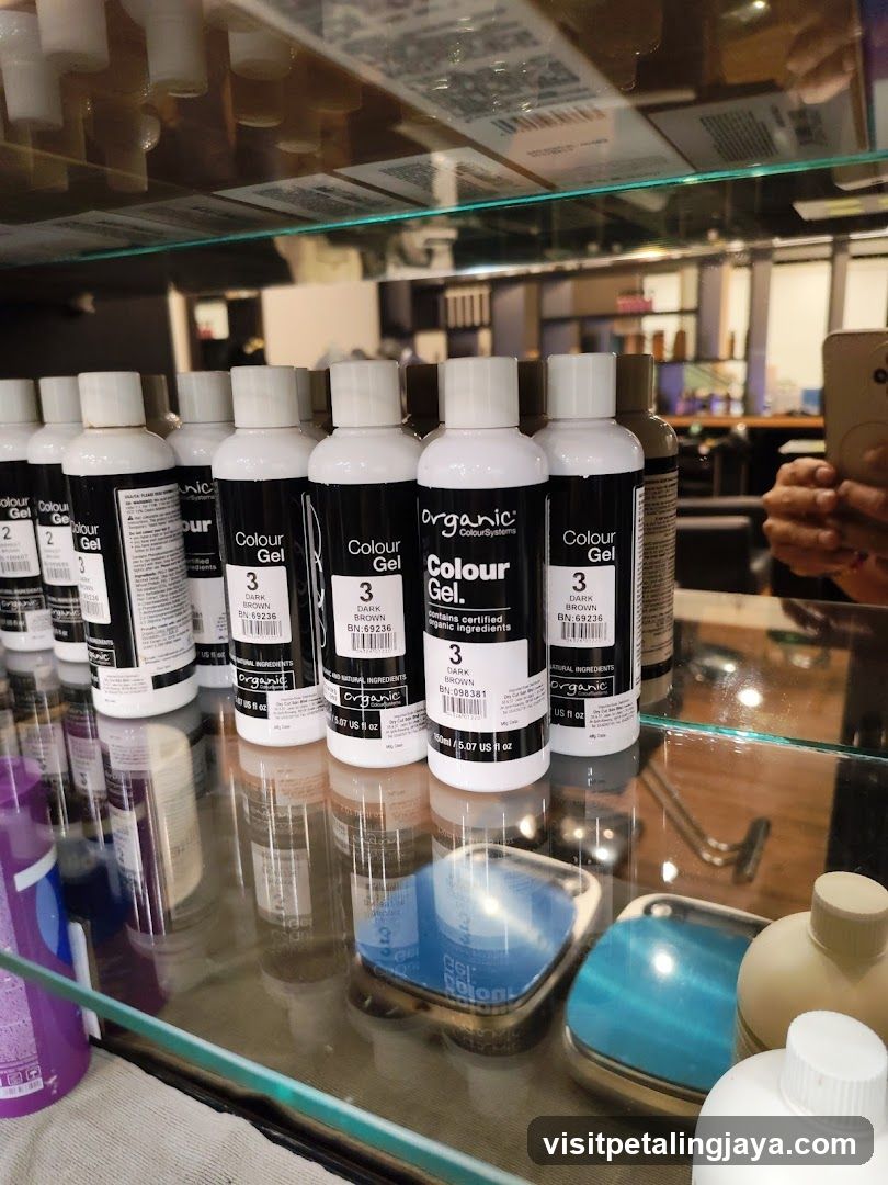 Organic Colour Gel Display