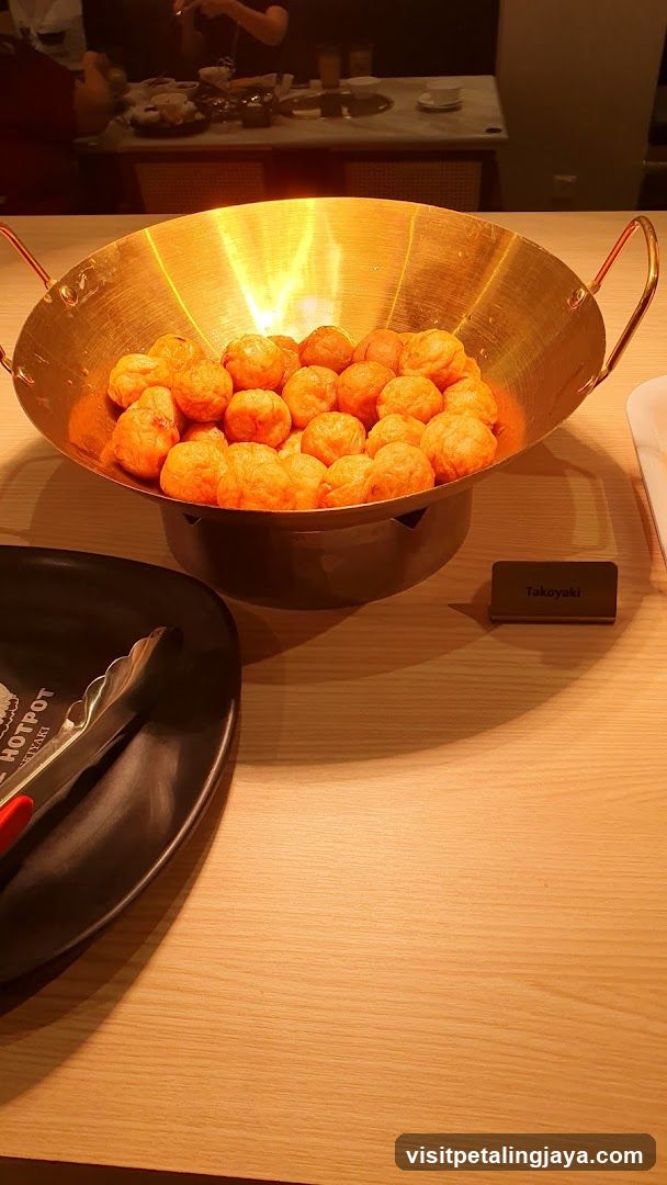 Hot Pot with Takoyaki