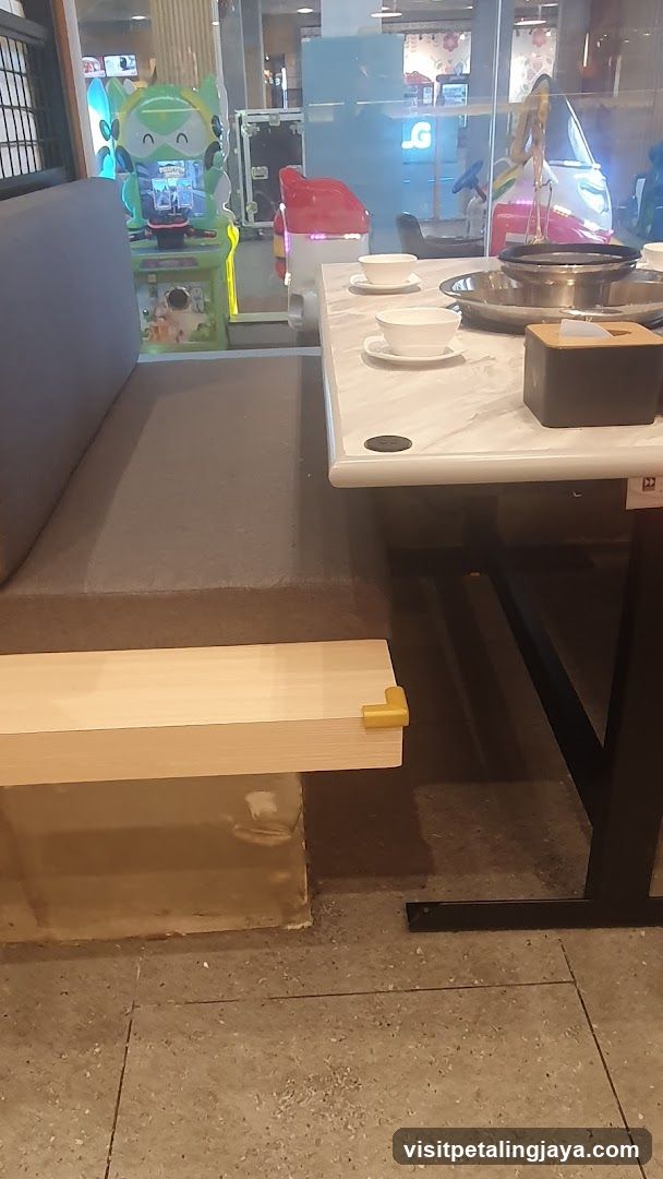 Restaurant Interior with Game Corner