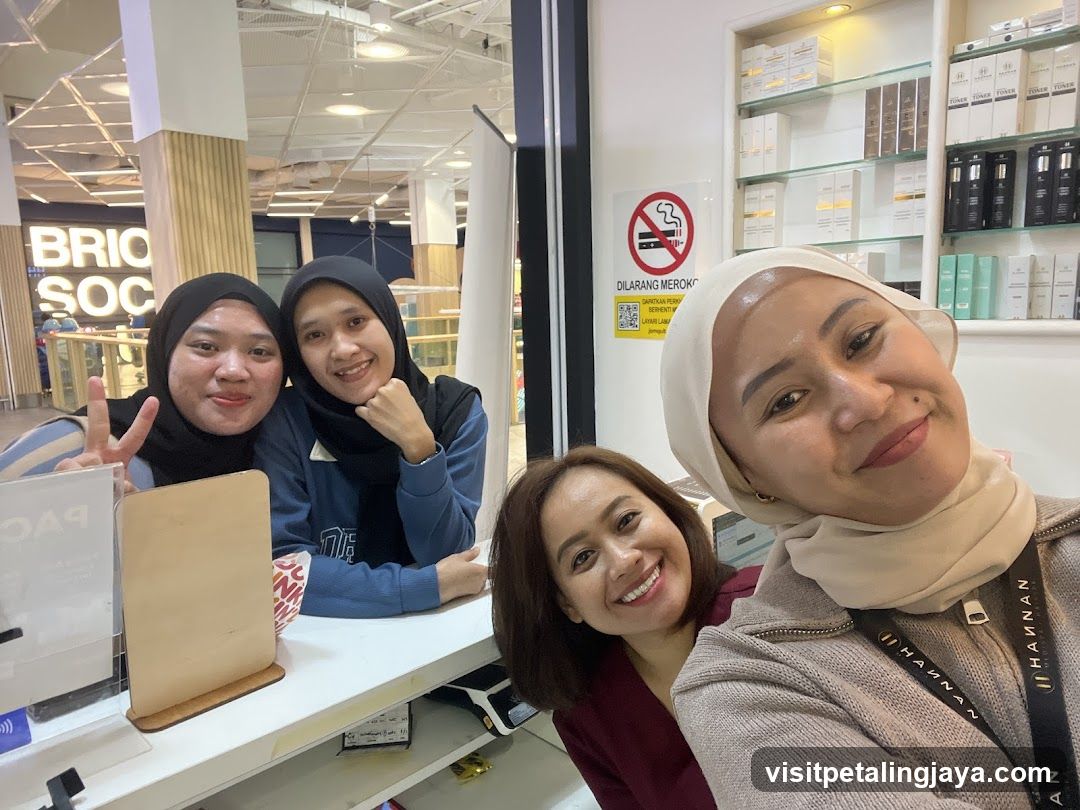 Group of women in a store