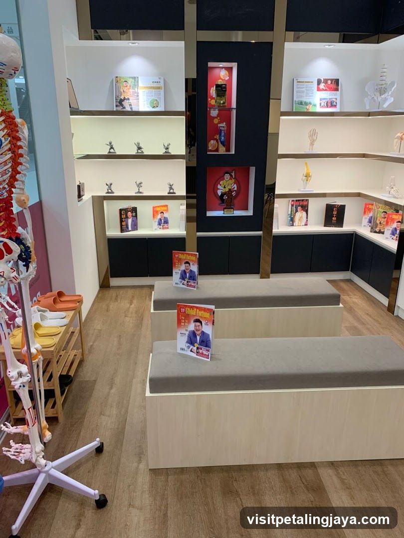 Medical Store Interior Display