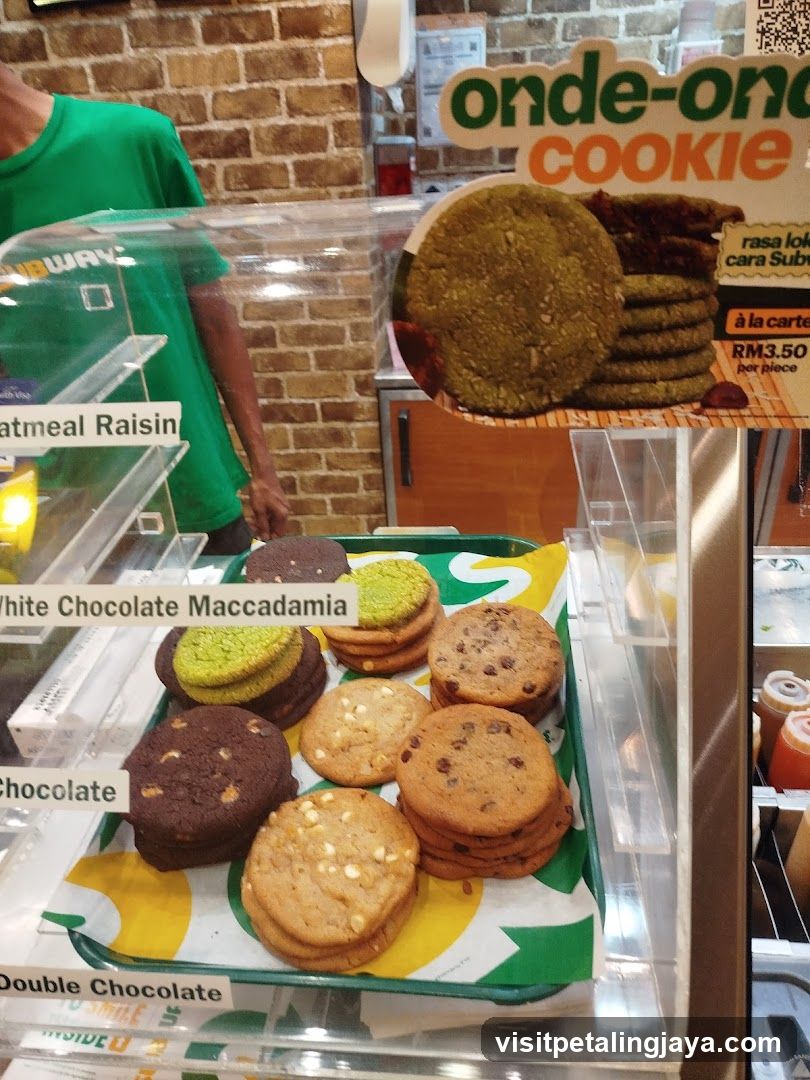 Subway Cookie Display