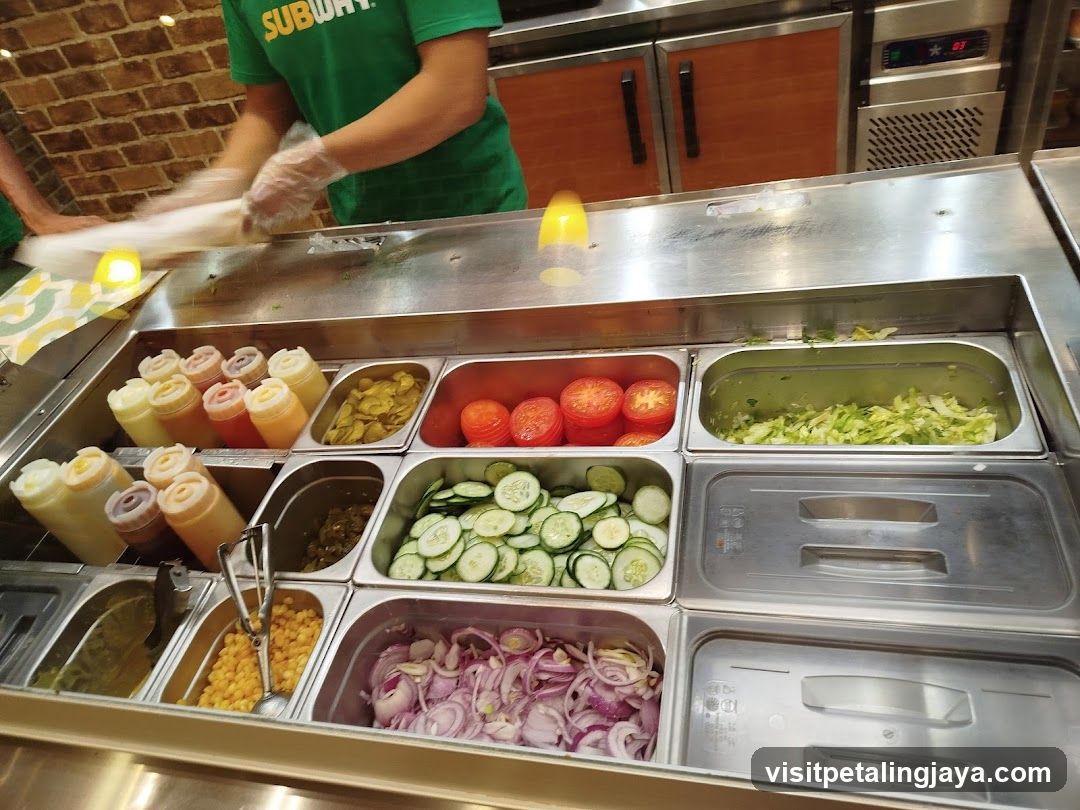 Subway Salad Bar