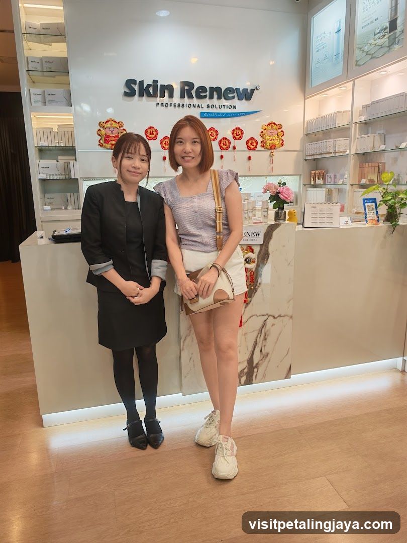 Skin Renew Store Interior