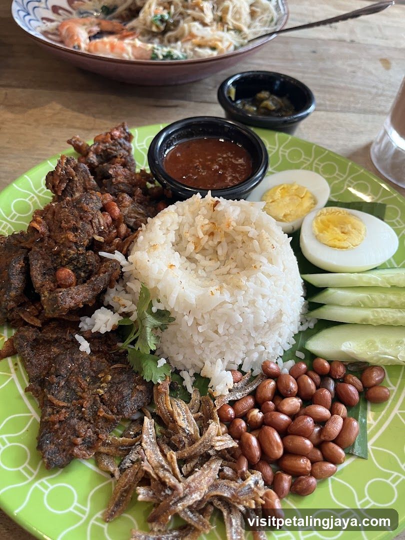 Nasi Lemak Plate