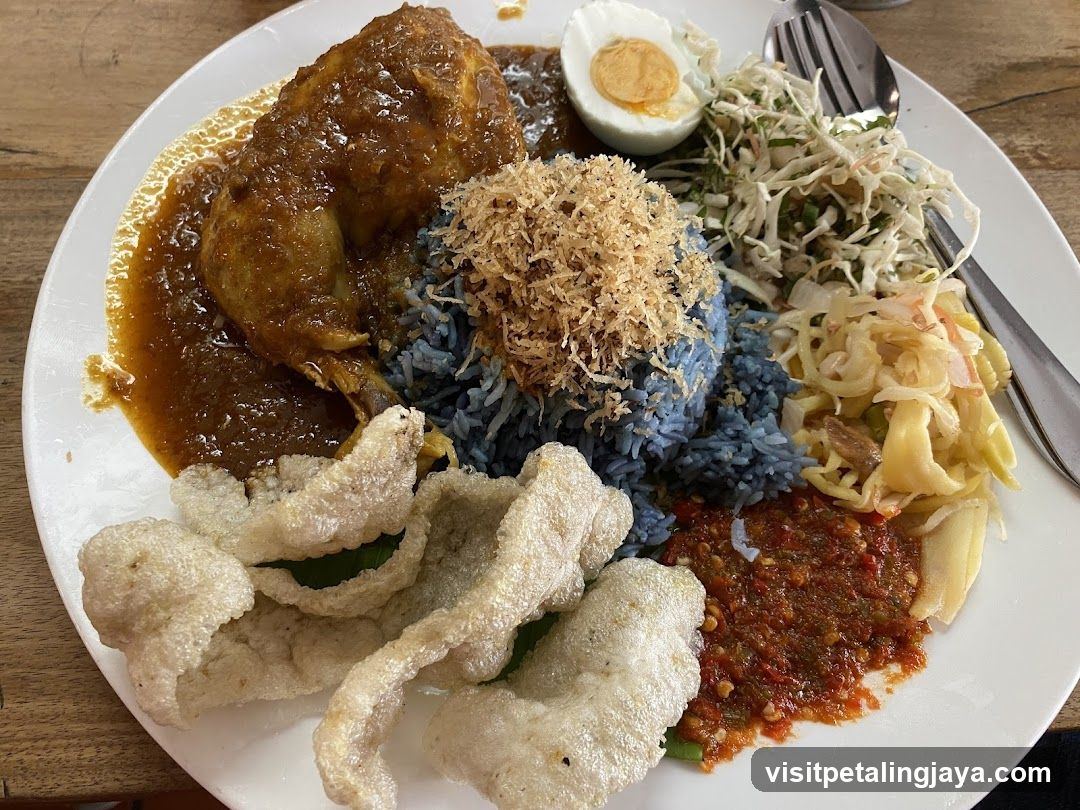 Curry Rice Plate with Side Dishes