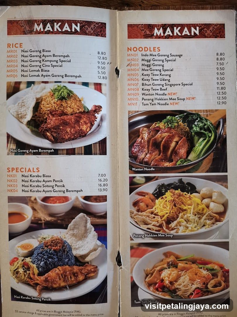 Makan Menu