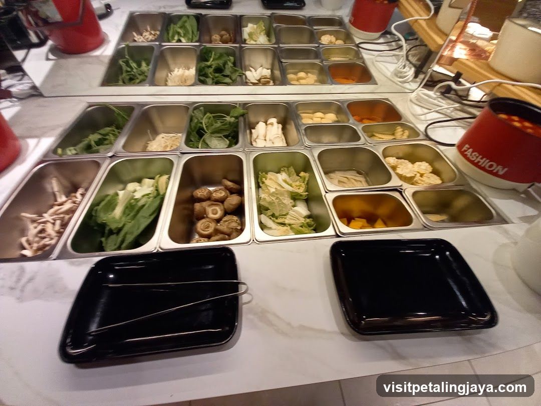 Hot Pot Buffet Station