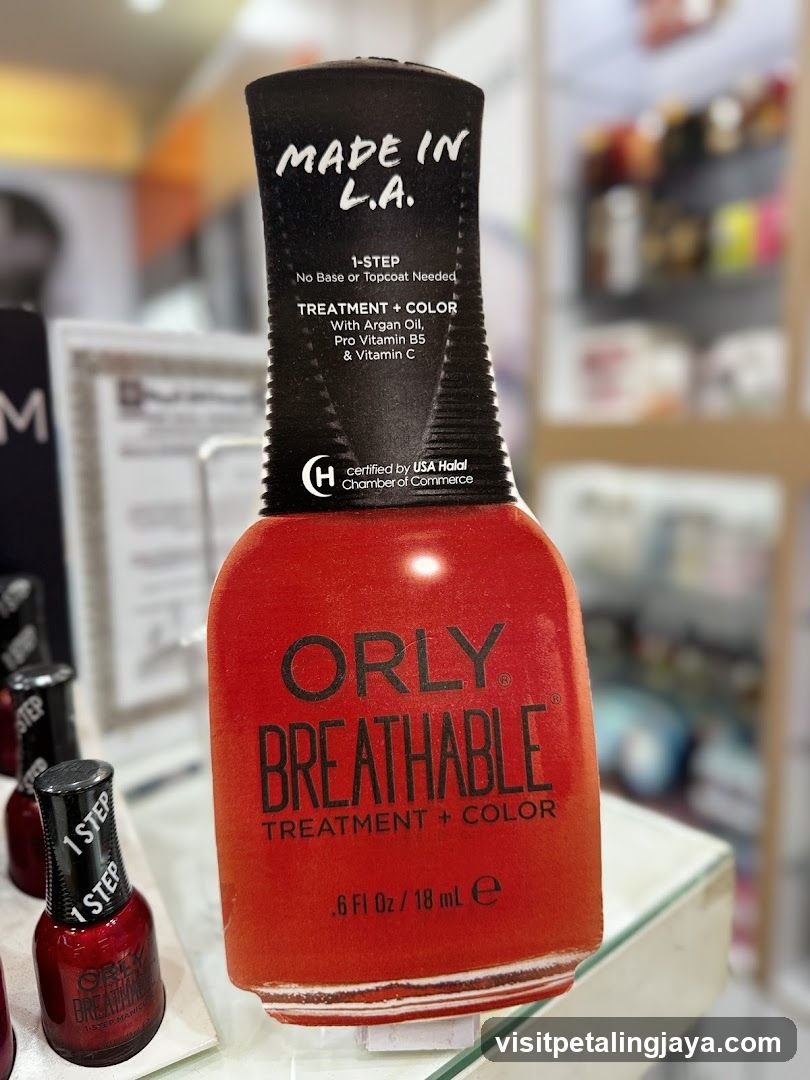 Orly Breathable Nail Polish Display