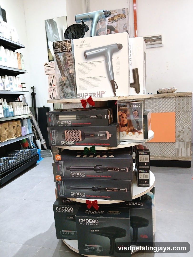 Hair Dryer Display