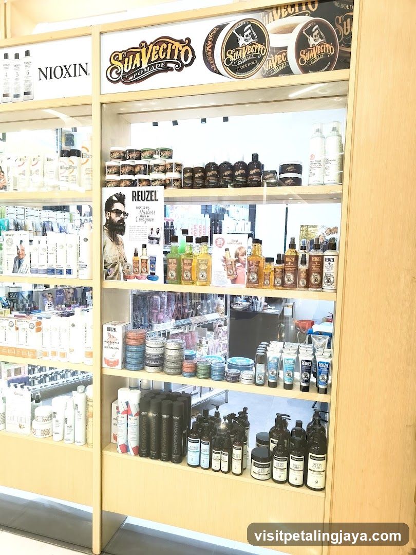 Hair Care Product Display