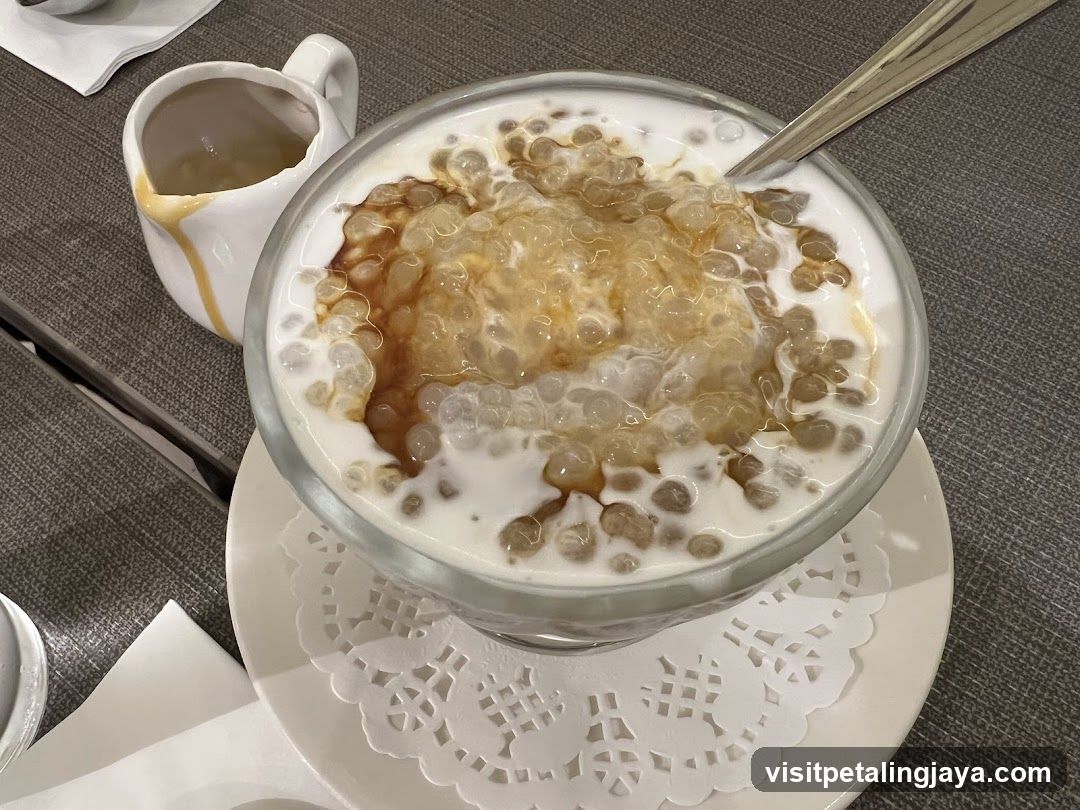 Boba Milk Tea with Syrup