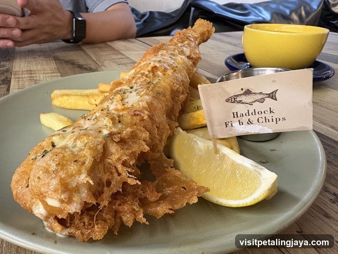 Haddock Fillet & Chips