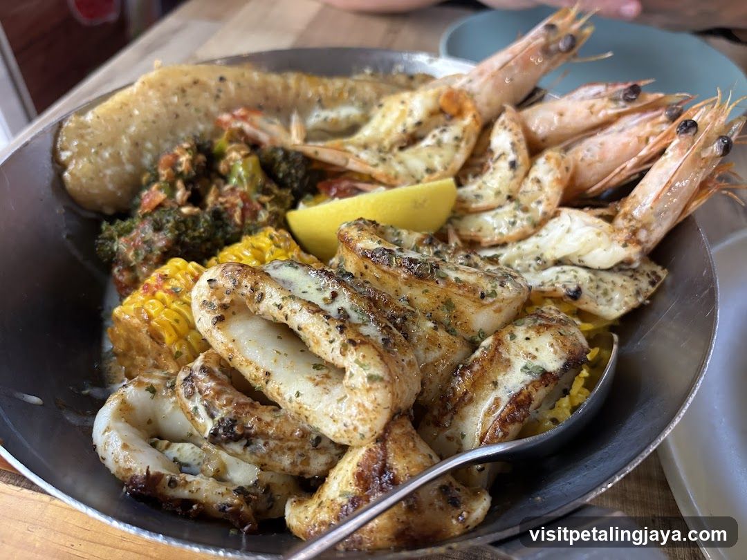 Grilled Seafood Platter