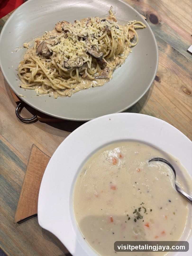 Pasta and Soup Meal