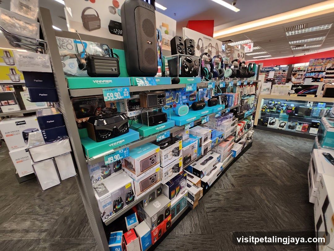 Electronics Store Interior