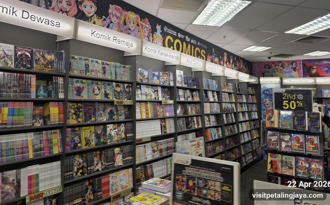 Comic Book Store Interior