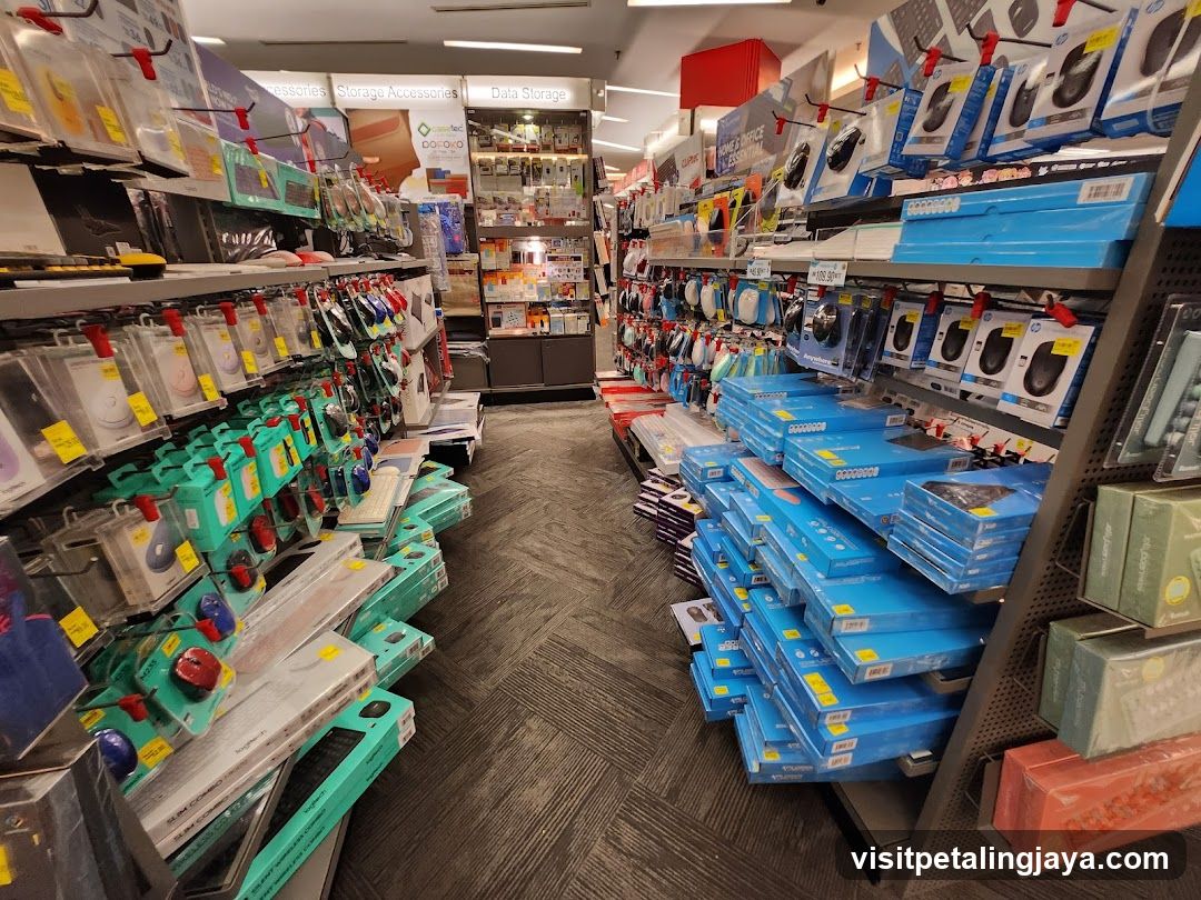 Electronics Store Interior