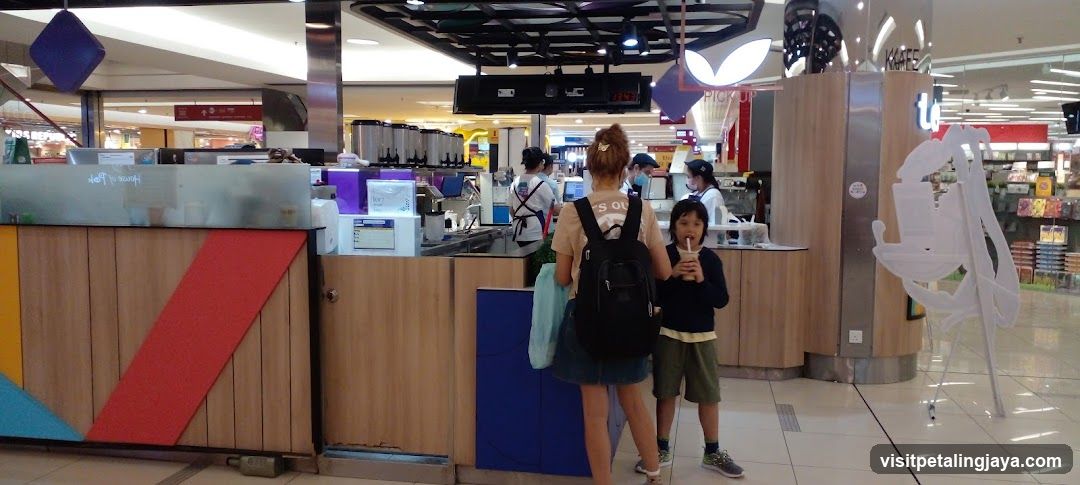 Food Court Interior Scene