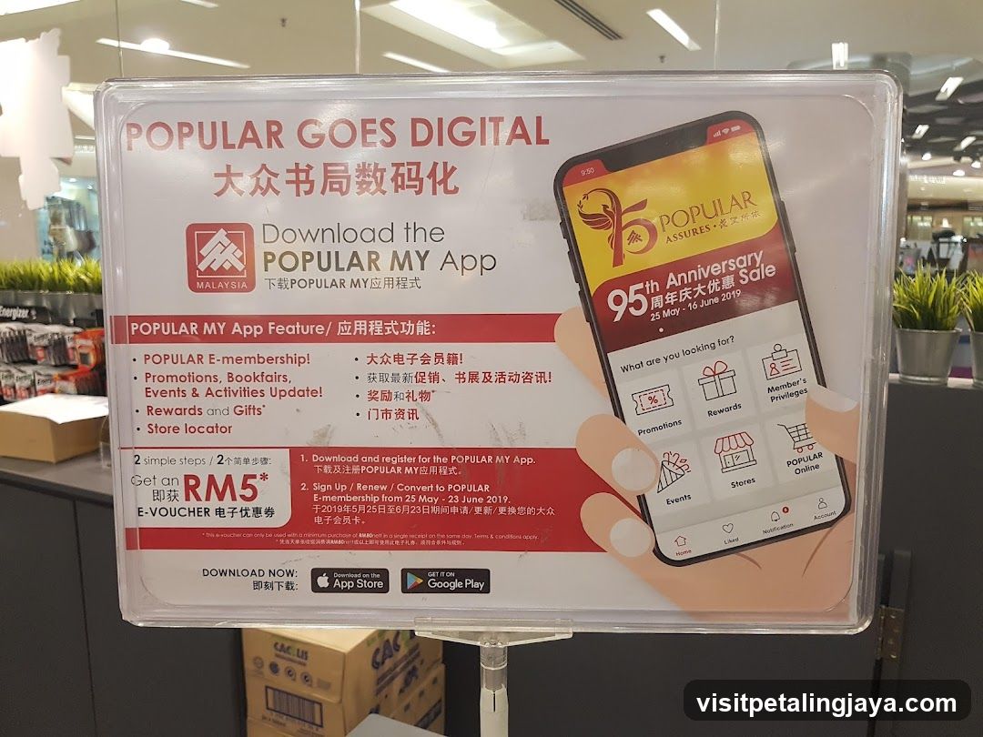 Popular Goes Digital - Popular My App Advertisement