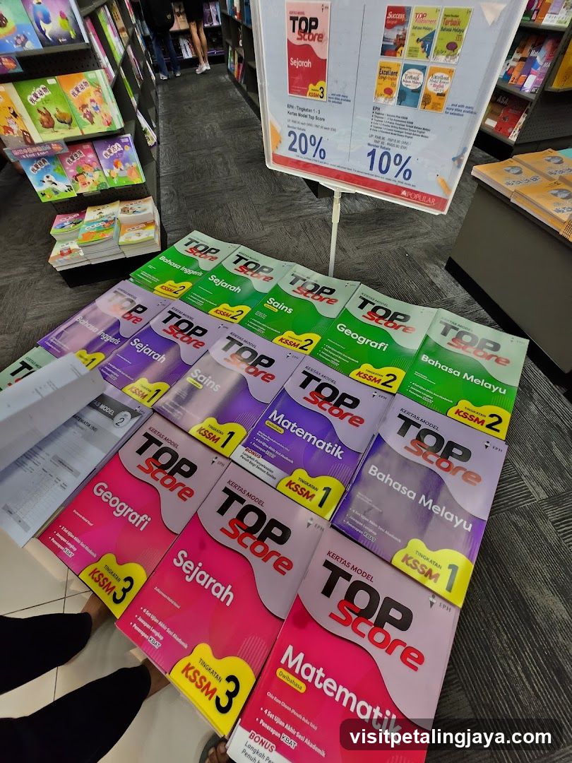 Top Score Study Materials Display