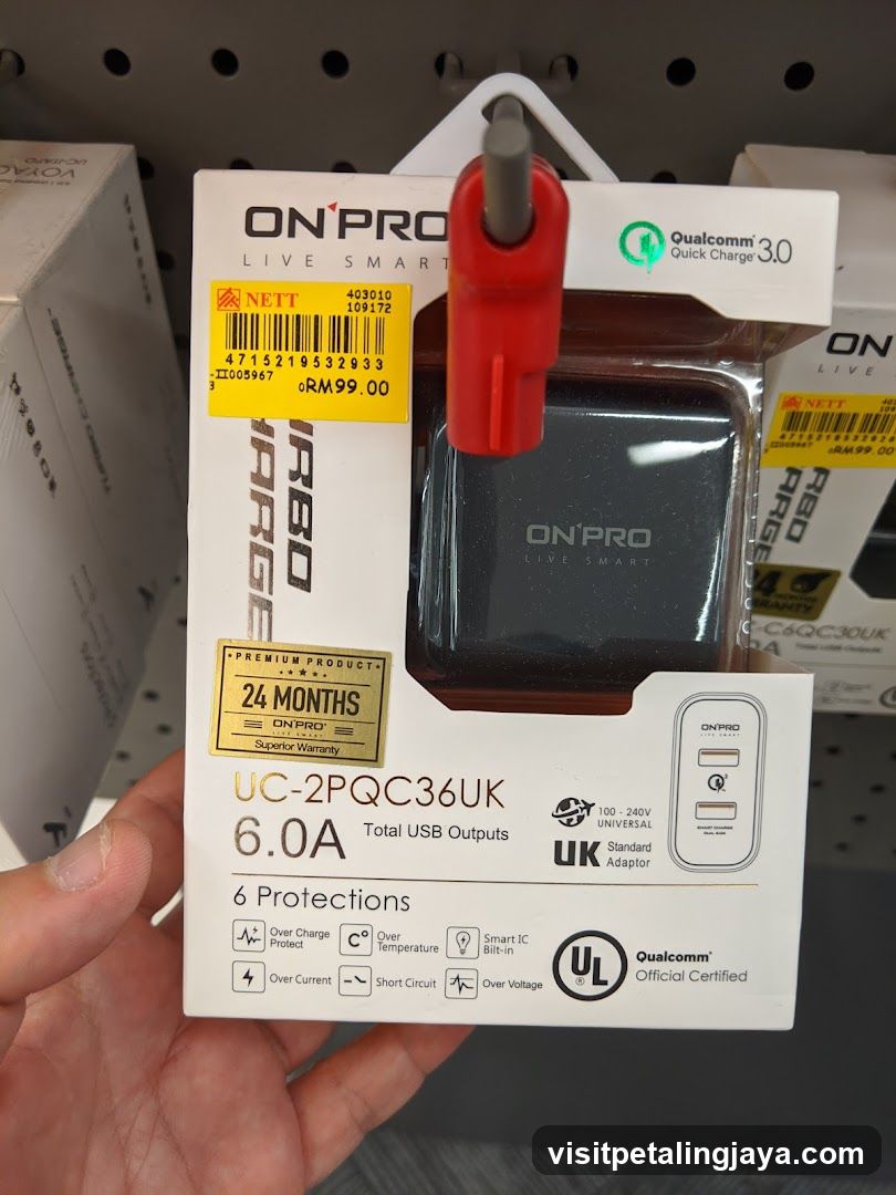 On-Pro Power Adapter Packaging