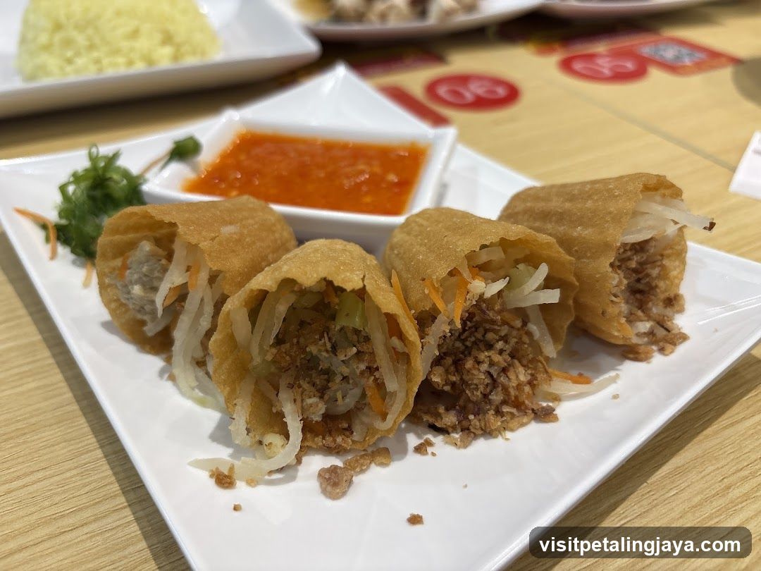 Spring Rolls with Sauce