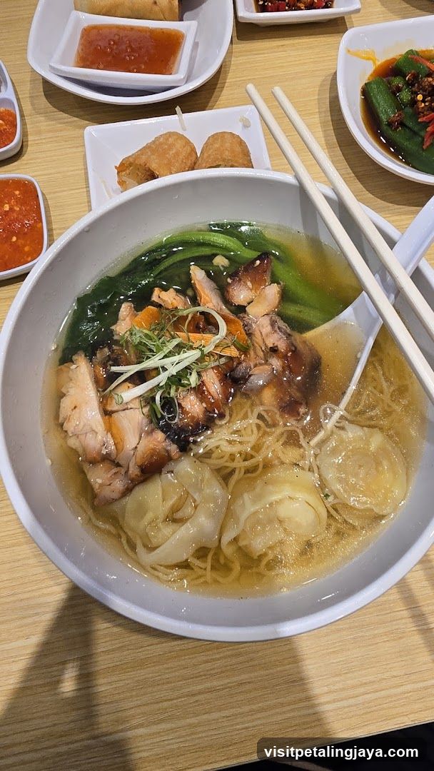 Ramen Bowl with Chicken and Dumplings