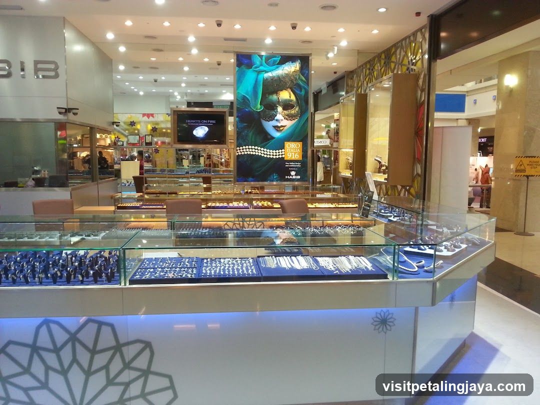 Jewelry Store Interior Display