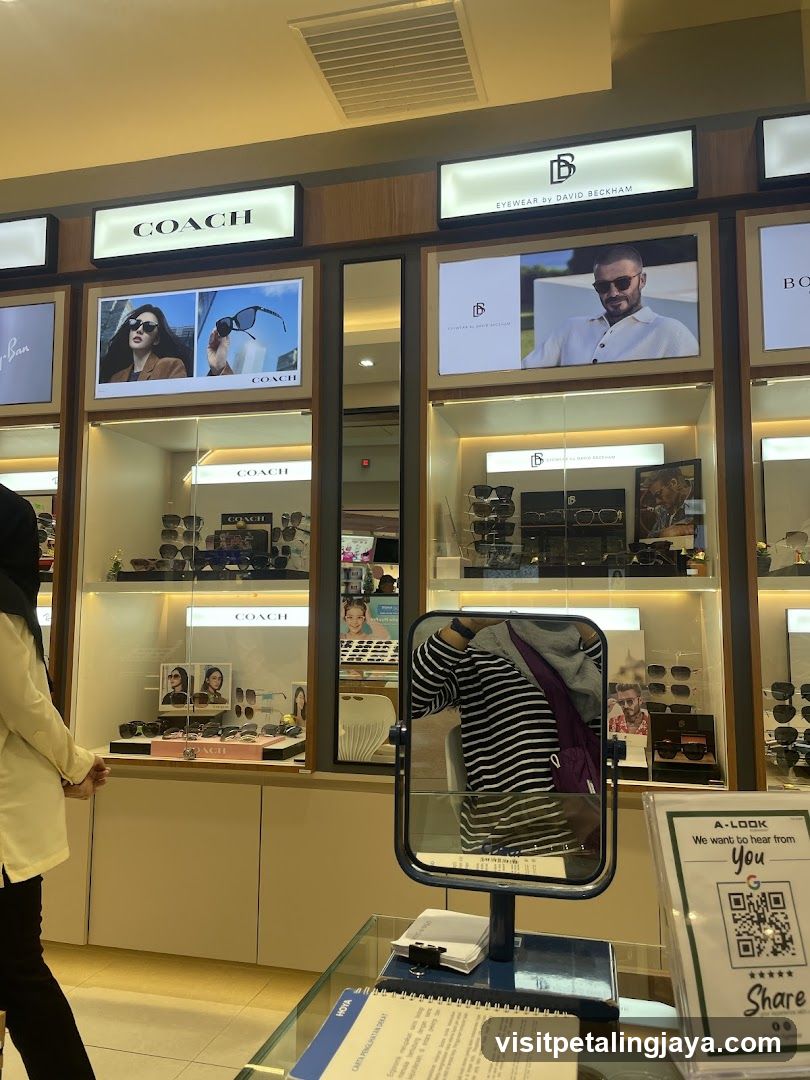 Eyewear Store Interior Display