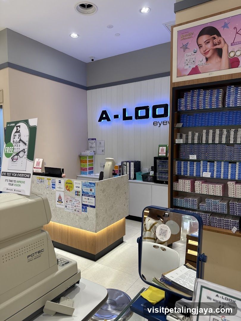 A-LOOK Eye Optometry Store Interior