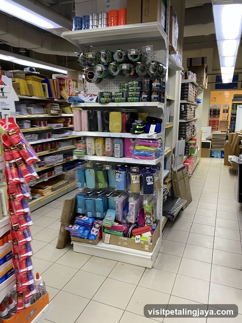 Office Supplies Store Interior