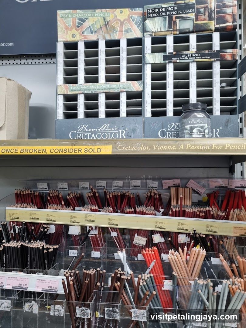 Art Supplies Display