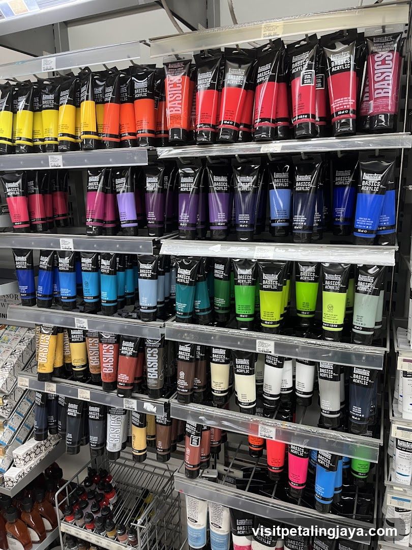 Art Supplies Shelf