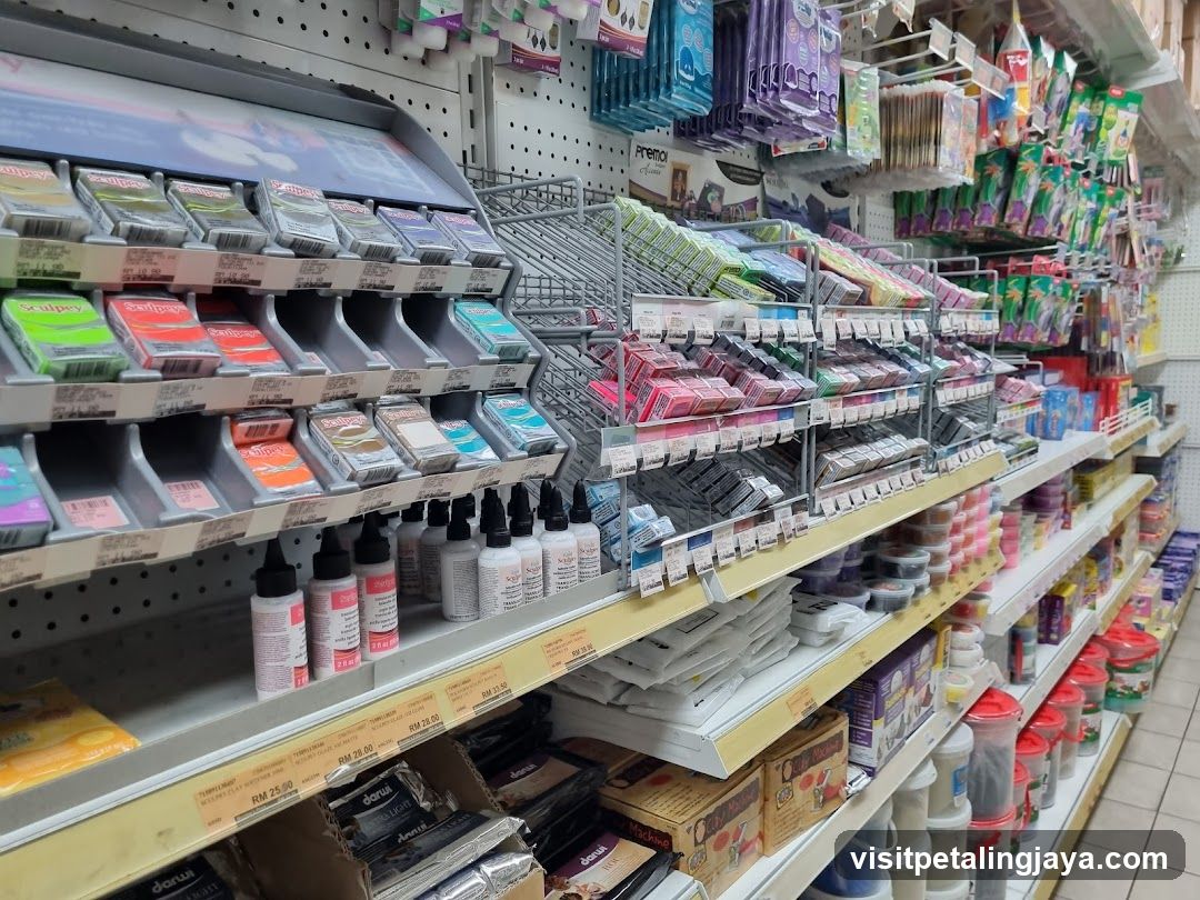 Art Supplies Aisle